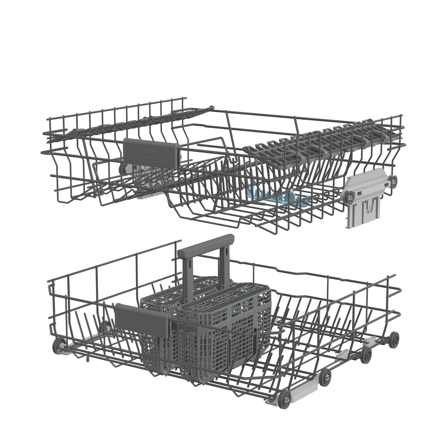 Astianpesukone UPO UU642D90X 60cm teräs