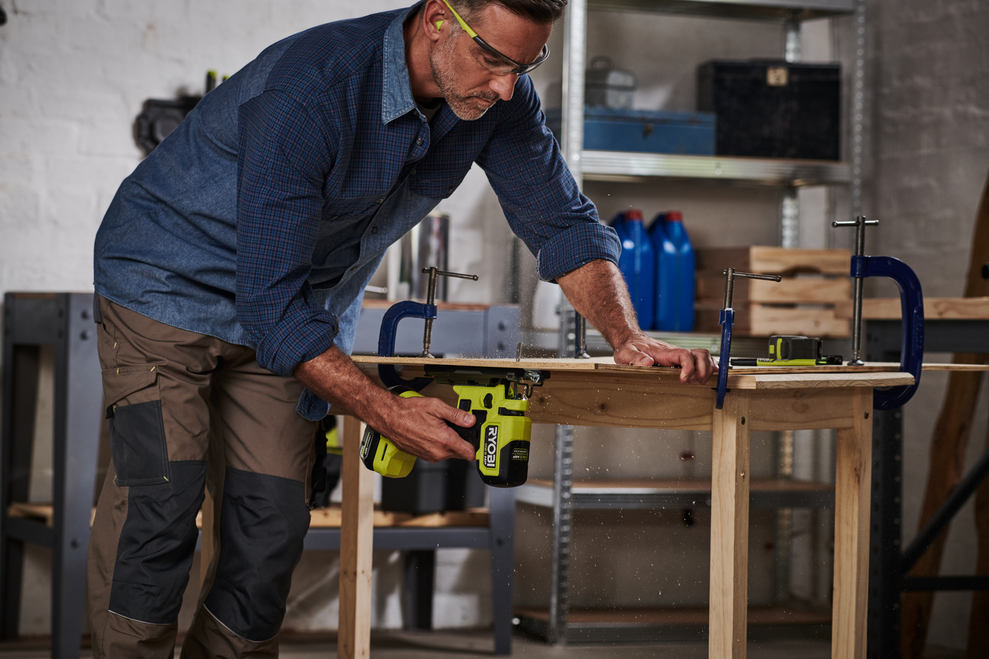 Pistosaha Ryobi RJS18BX-0 18V ONE+ HP hiiliharjaton ei akkua