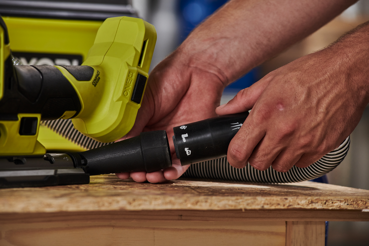 Pistosaha Ryobi RJS18BX-0 18V ONE+ HP hiiliharjaton ei akkua