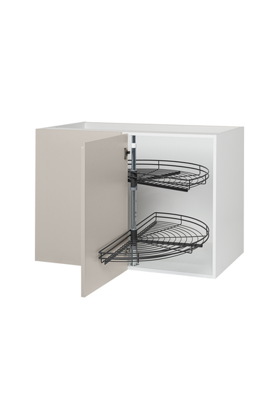 Piilokulmakaappi Cello Keittiö 100cm lankakarusellilla ja vasenkätisellä ovella