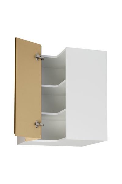 Seinäkulmakaappi Cello Keittiö 70,4cm 2-ovinen