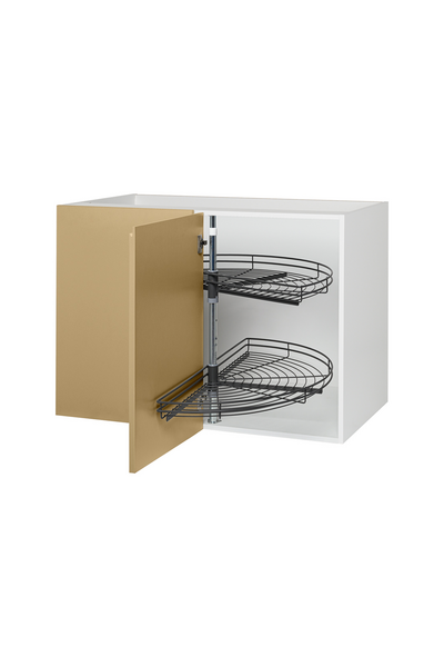 Piilokulmakaappi Cello Keittiö 100cm lankakarusellilla ja vasenkätisellä ovella