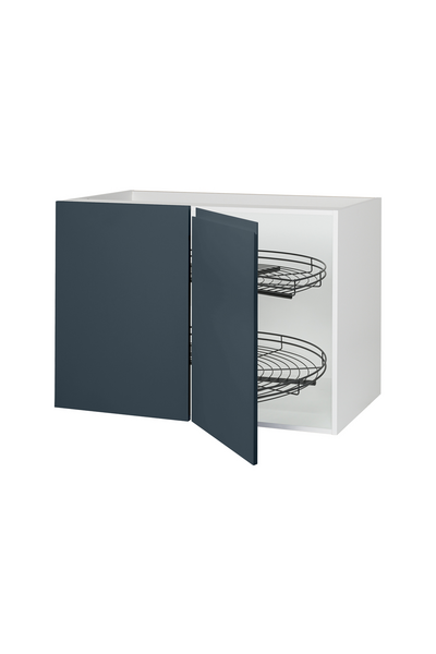 Piilokulmakaappi Cello Keittiö 100cm lankakarusellilla ja vasenkätisellä ovella