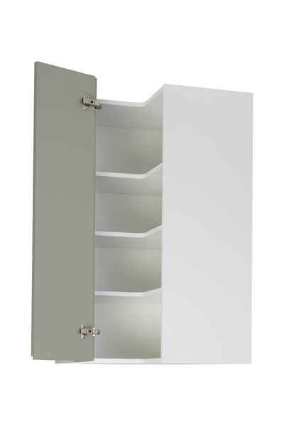 Seinäkulmakaappi Cello Keittiö 98,9cm 2-ovinen