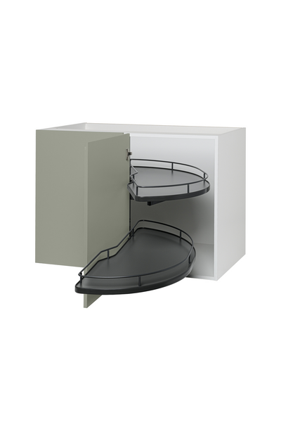 Piilokulmakaappi Cello Keittiö 100cm levykarusellilla ja vasenkätisellä ovella