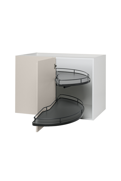 Piilokulmakaappi Cello Keittiö 100cm levykarusellilla ja vasenkätisellä ovella