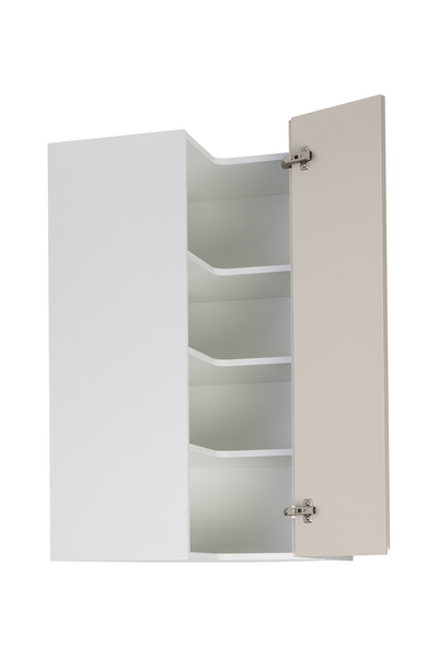 Seinäkulmakaappi Cello Keittiö 98,9cm 2-ovinen