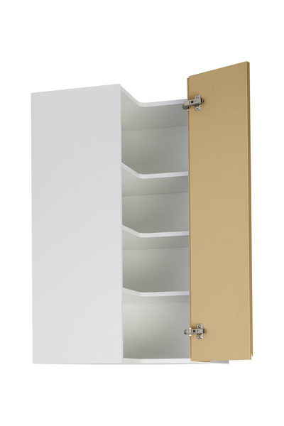 Seinäkulmakaappi Cello Keittiö 98,9cm 2-ovinen