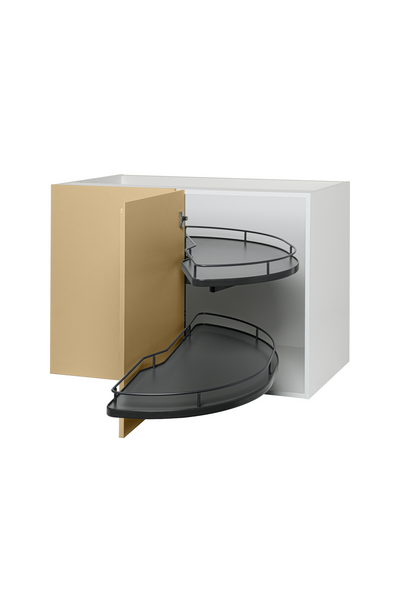 Piilokulmakaappi Cello Keittiö 100cm levykarusellilla ja vasenkätisellä ovella