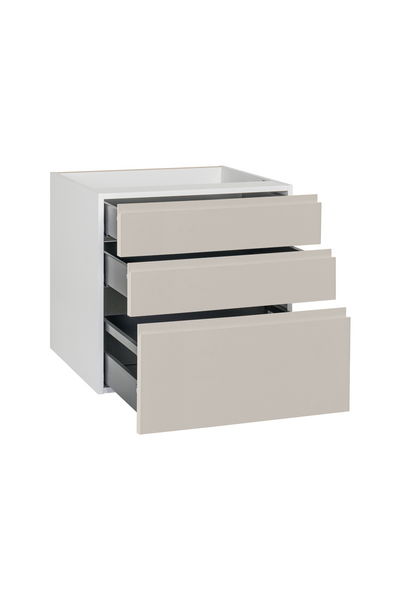 Alakaappi Cello Keittiö 57cm 3 laatikolla