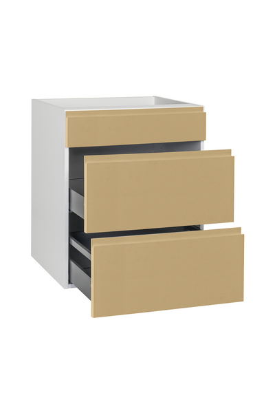 Combohob-kaappi Cello Keittiö 71cm 2 laatikolla ja peitelevyllä