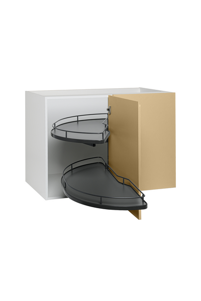 Piilokulmakaappi Cello Keittiö 100cm levykarusellilla ja oikeakätisellä ovella