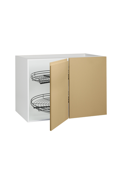 Piilokulmakaappi Cello Keittiö 100cm lankakarusellilla ja oikeakätisellä ovella