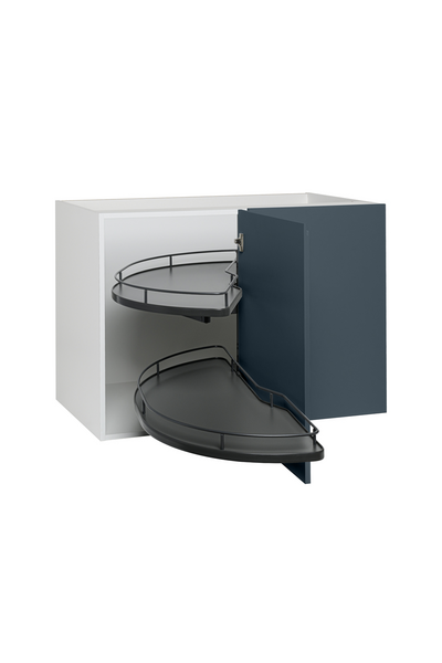 Piilokulmakaappi Cello Keittiö 100cm levykarusellilla ja oikeakätisellä ovella