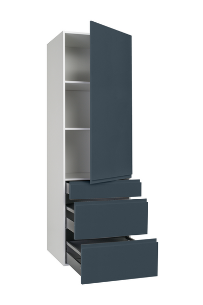 Hyllykomero Cello Keittiö 192cm 3 laatikolla