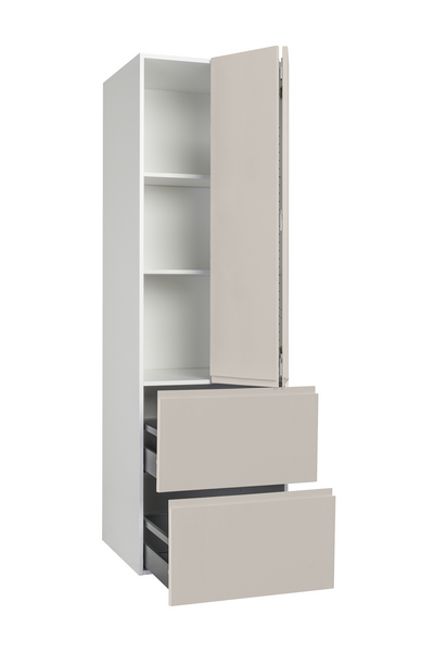 Aamiaiskaappi Cello Keittiö 192cm 2 laatikolla oikea