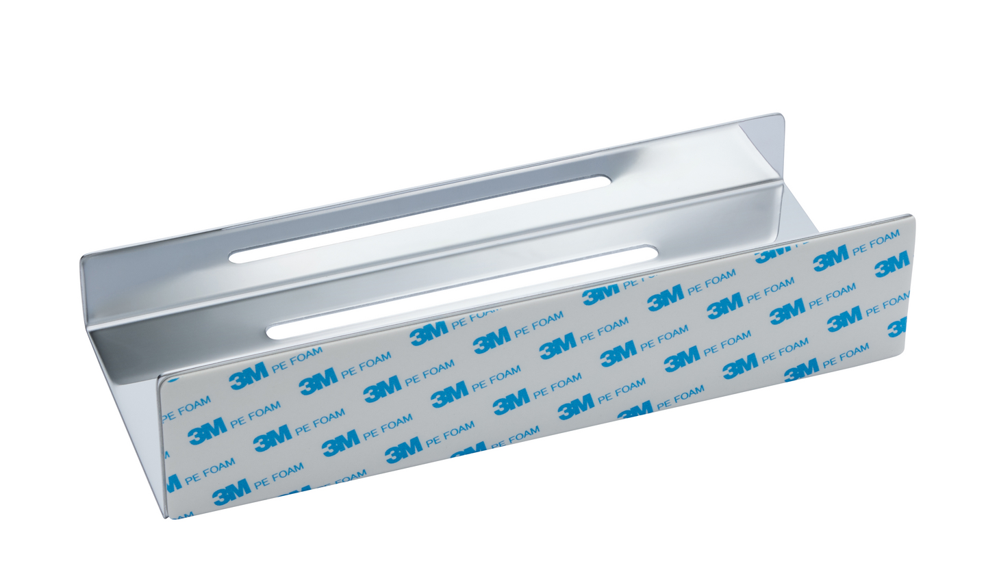 Suihkuhylly Cello Lin 25cm ruostumaton teräs kromi