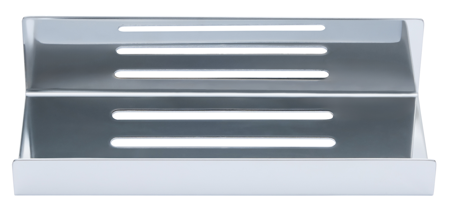 Suihkuhylly Cello Lin 25cm ruostumaton teräs kromi