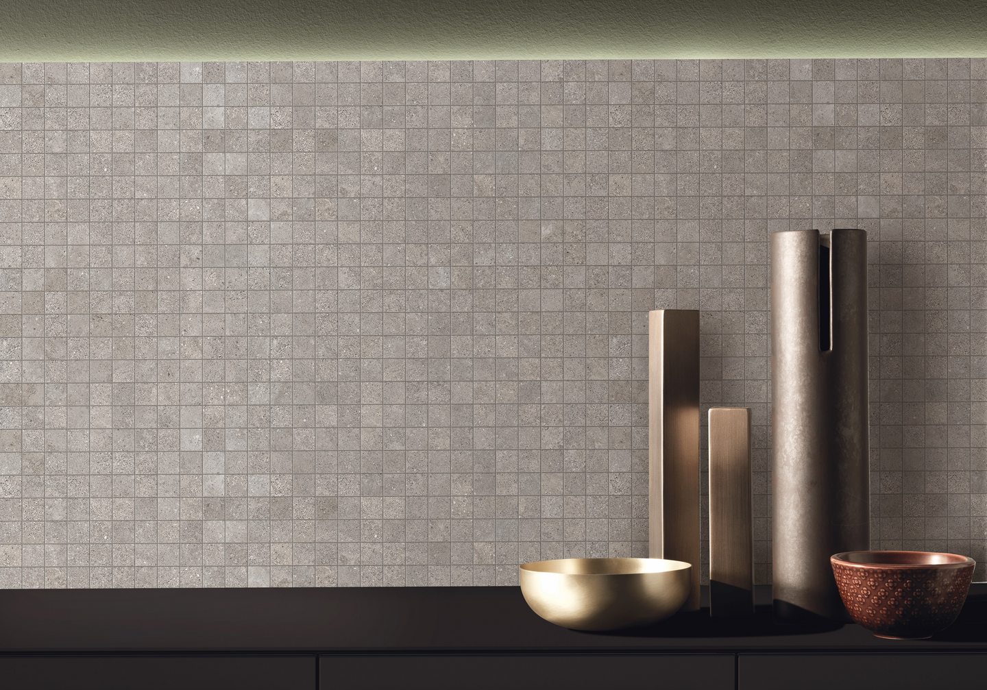 Mosaiikki Cello Brystone 30x30 (2,8x2,8cm) harmaa R9 RT 0,54m²