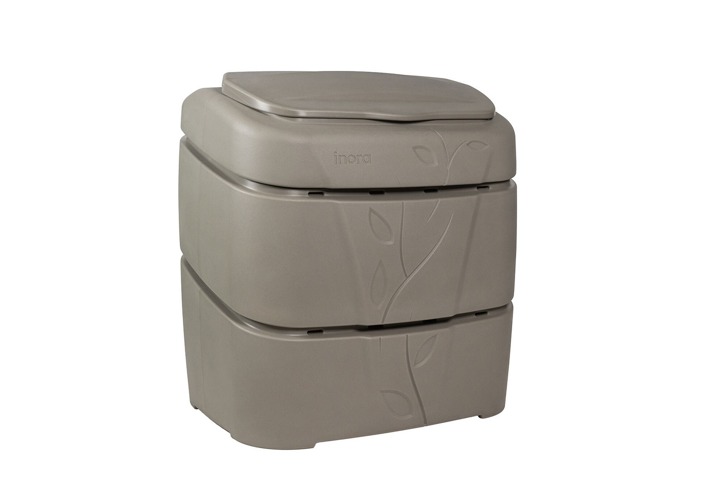 Jälkikompostori Inora 700 l Laastinharmaa