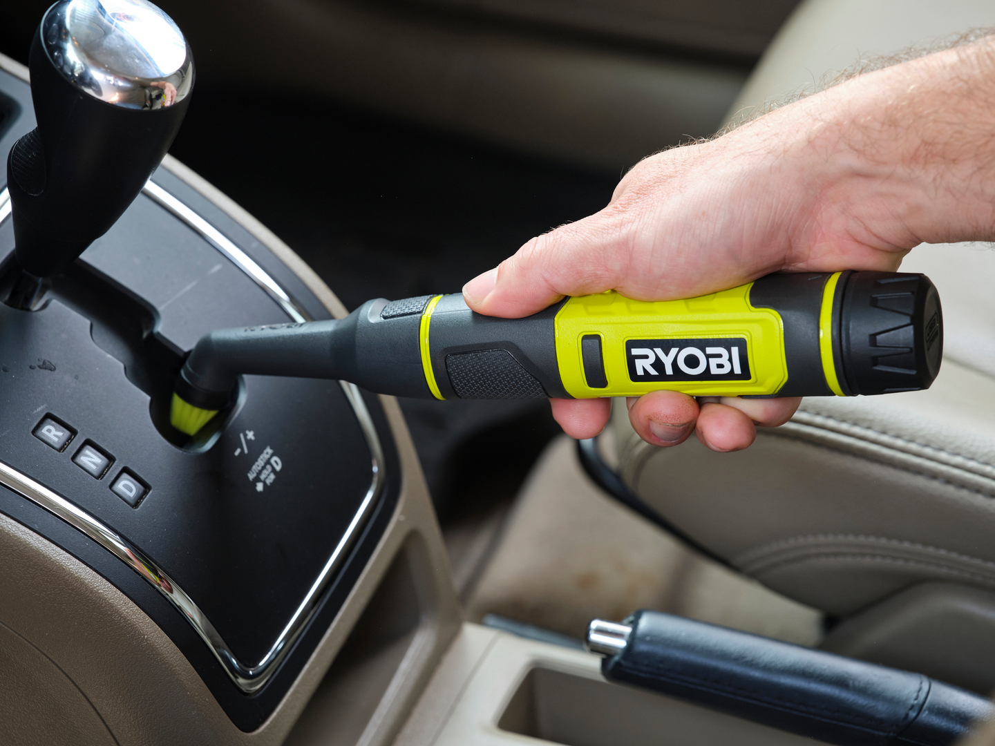 Puhdistusharja Ryobi RDS4-0 4V USB-Lithium-sarja runkoversio