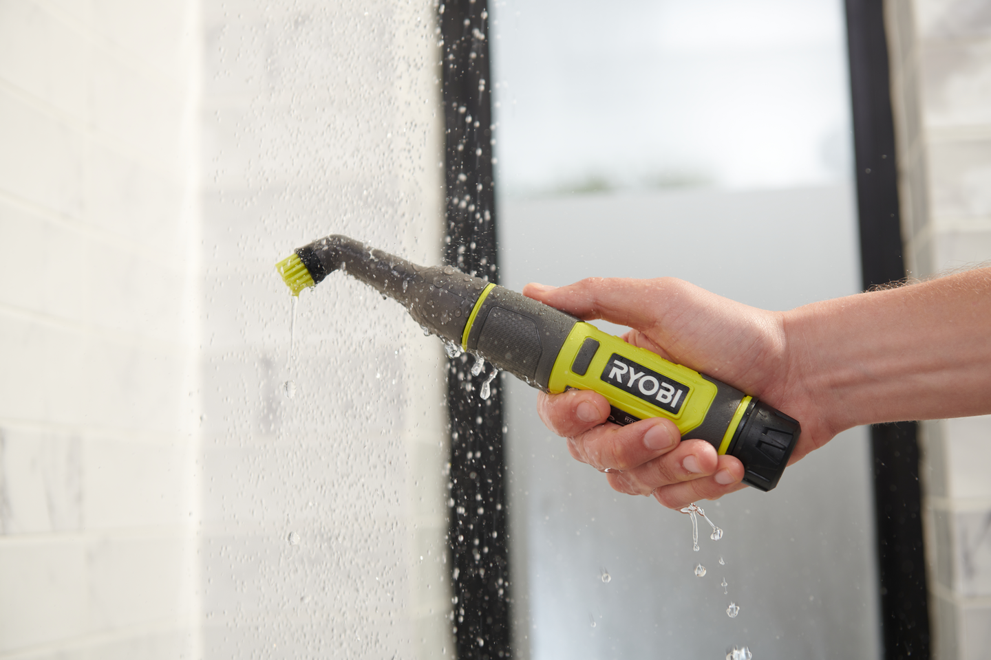 Puhdistusharja Ryobi RDS4-0 4V USB-Lithium-sarja runkoversio