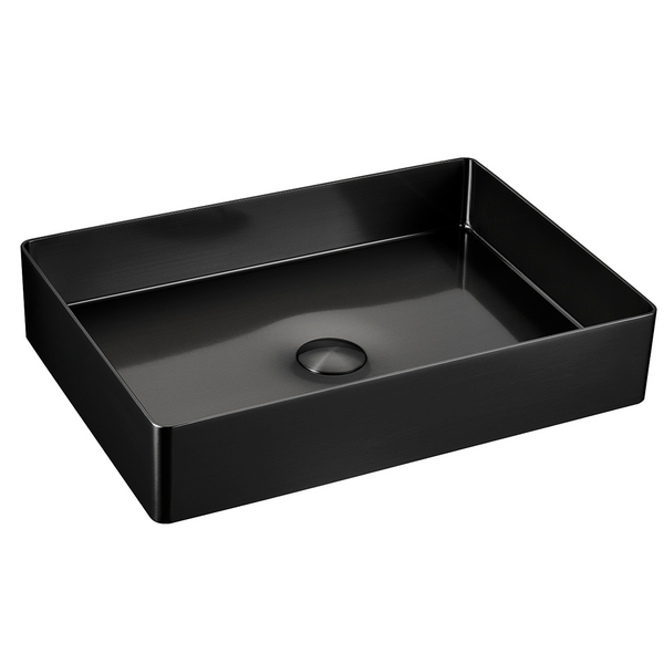 Malja-allas Tammiholma Inox RST musta 500x350mm