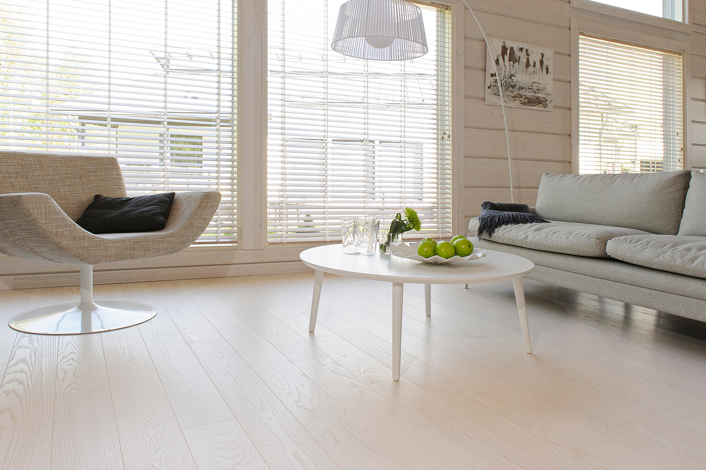 Parketti Timberwise Saarni Classic 150x2180 Snow White 1,96m²