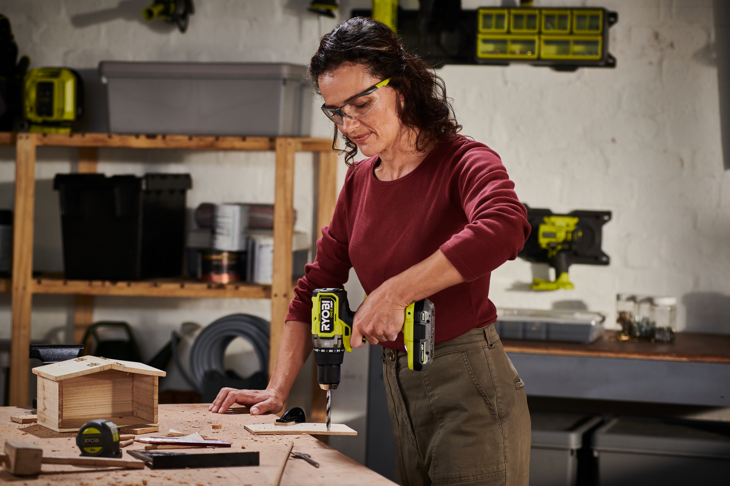 Akkuiskuporakone Ryobi RPD18X1-242S 18V ONE+ HP 4,0+2,0Ah