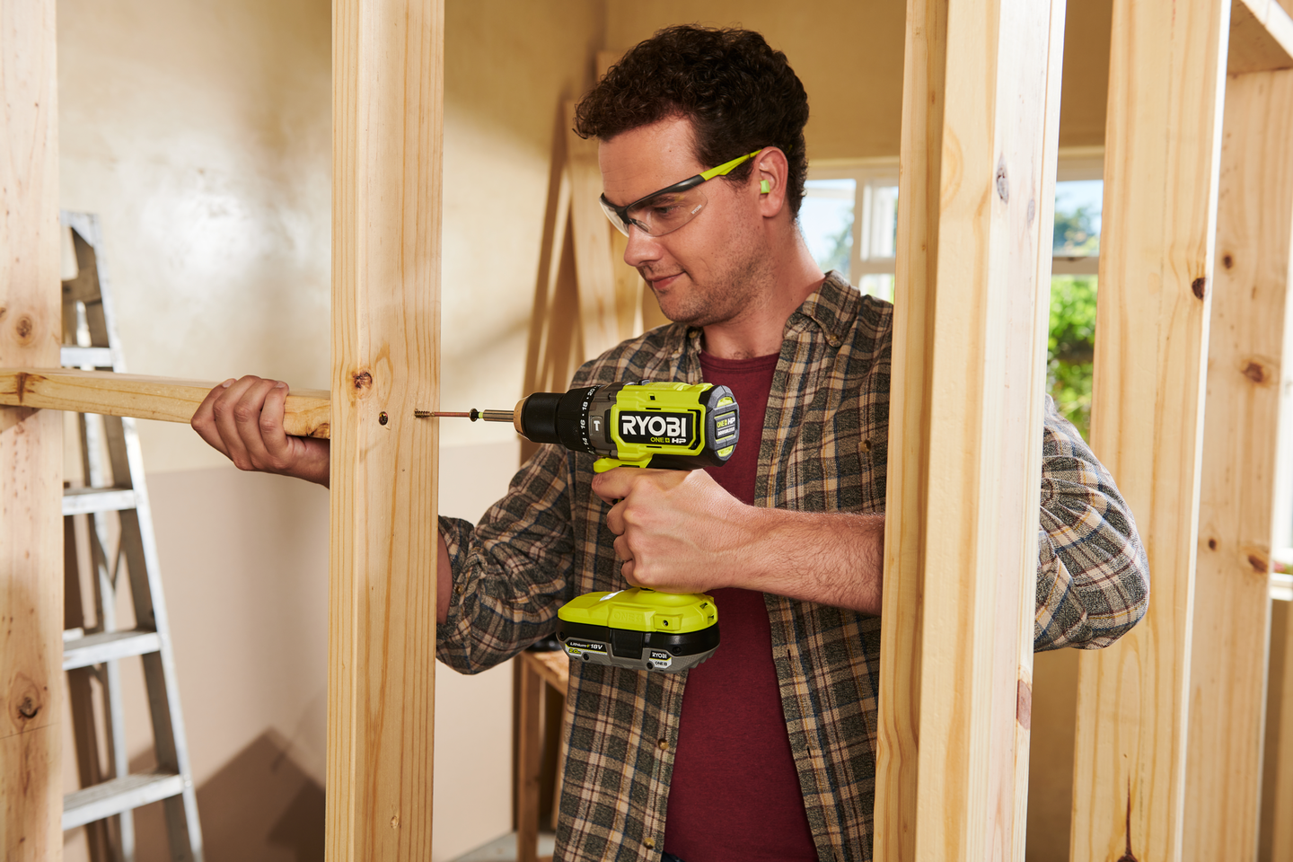 Akkuiskuporakone Ryobi RPD18X1-242S 18V ONE+ HP 4,0+2,0Ah