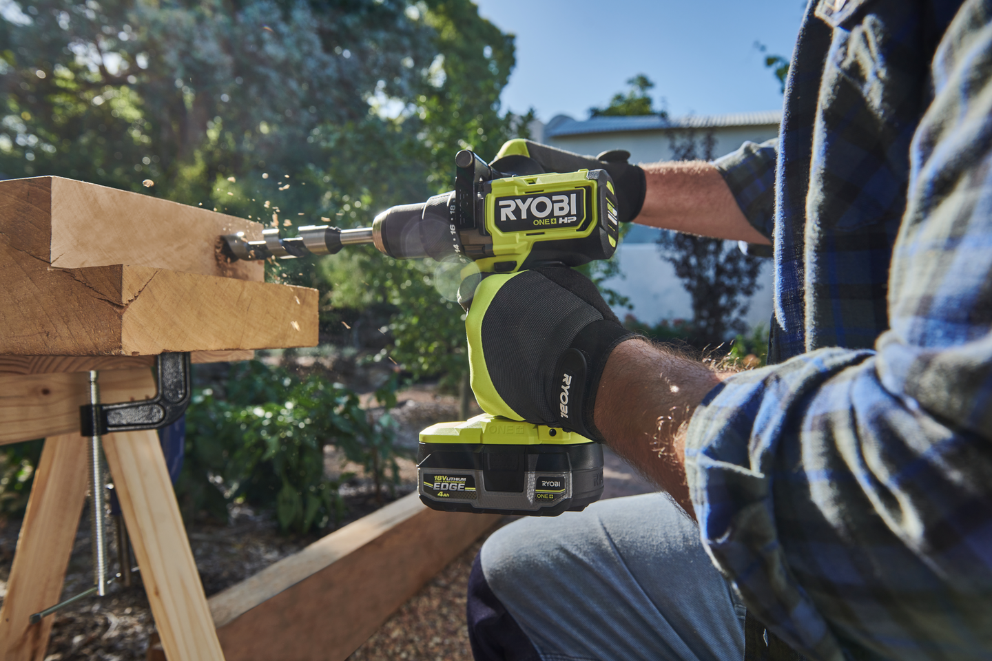 Akkuiskuporakone Ryobi RPD18X1-242S 18V ONE+ HP 4,0+2,0Ah