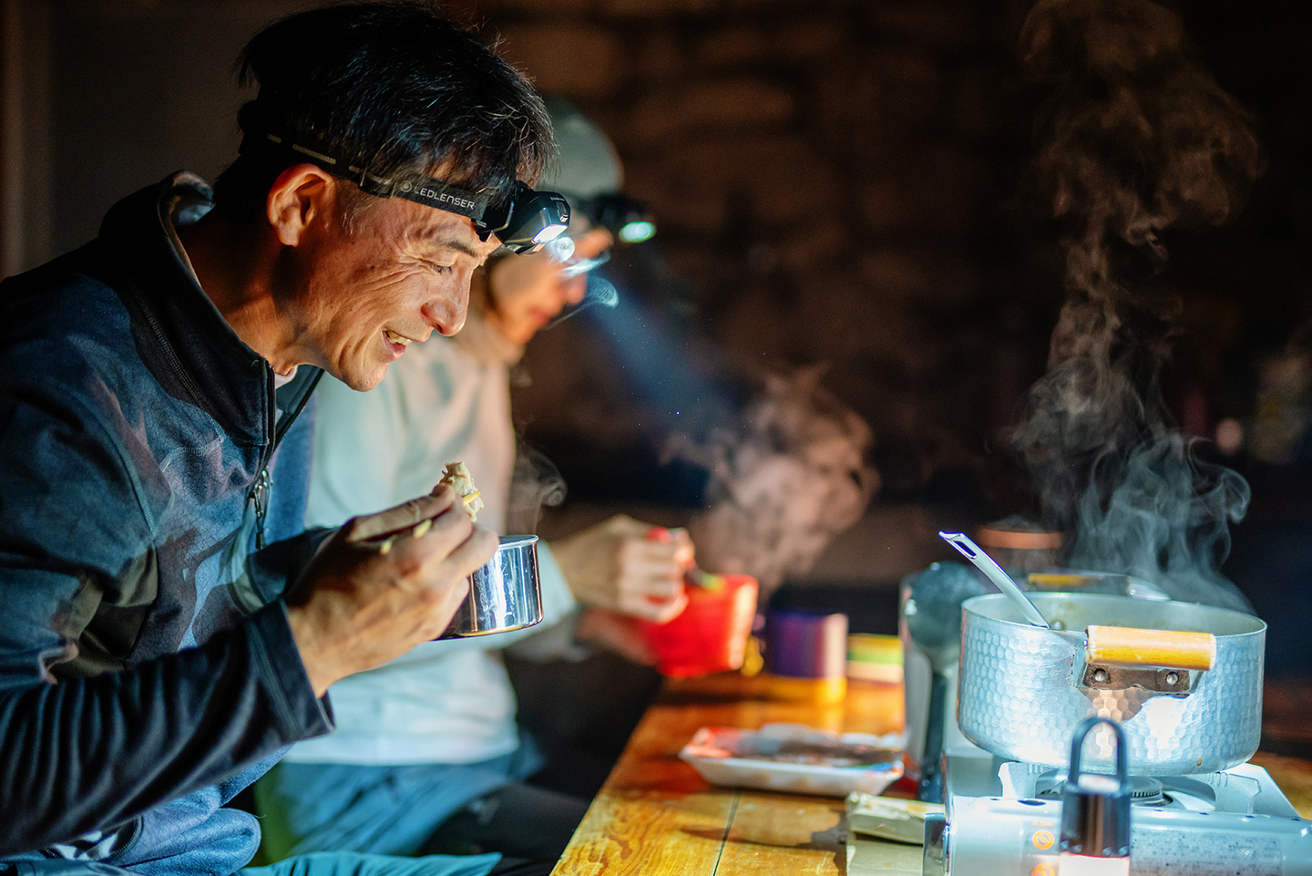 Otsalamppu Ledlenser HF6R Core musta 800lm ladattava