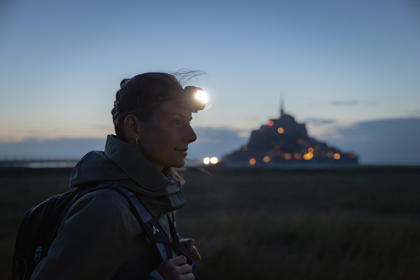 Otsalamppu Ledlenser HF6R Core musta 800lm ladattava