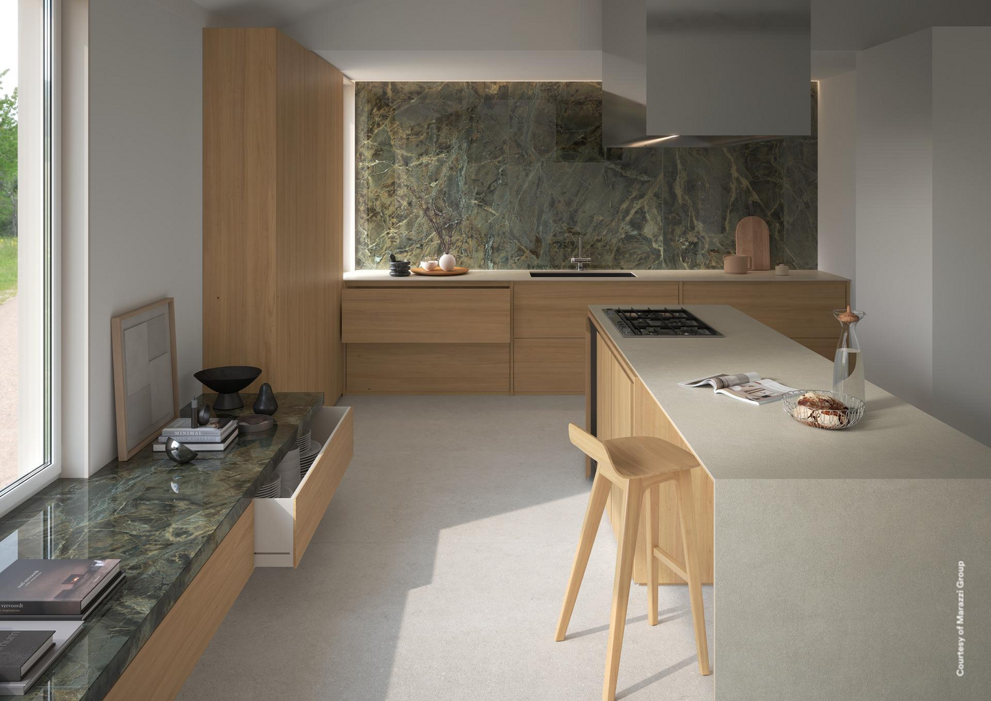 Lattialaatta Verde Borgogna 60x120 Lux RT 1,44m²