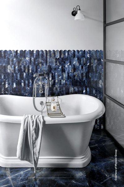 Lattialaatta Sodalite Blue 60x120 Lux RT 1,44m²