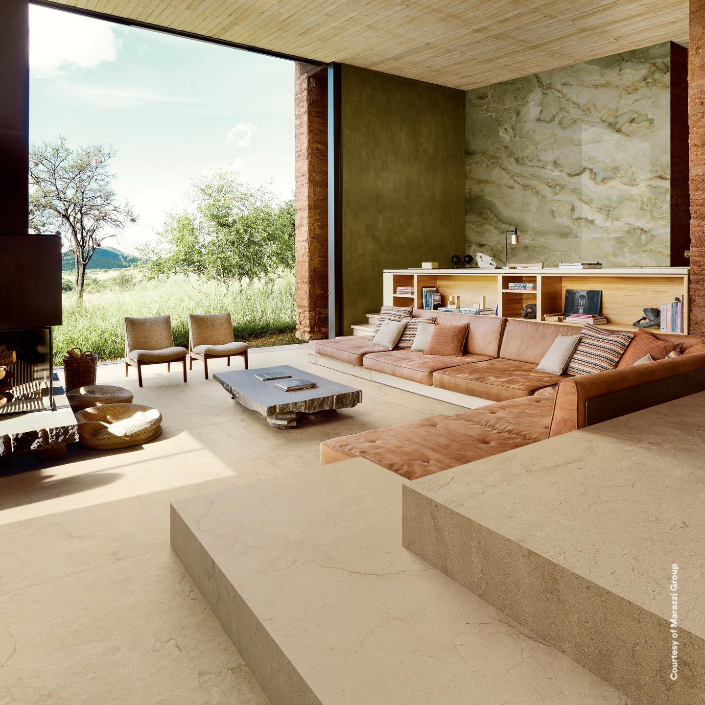 Lattialaatta Grande 60x120 Onice Giada Lux RT 2,16m²