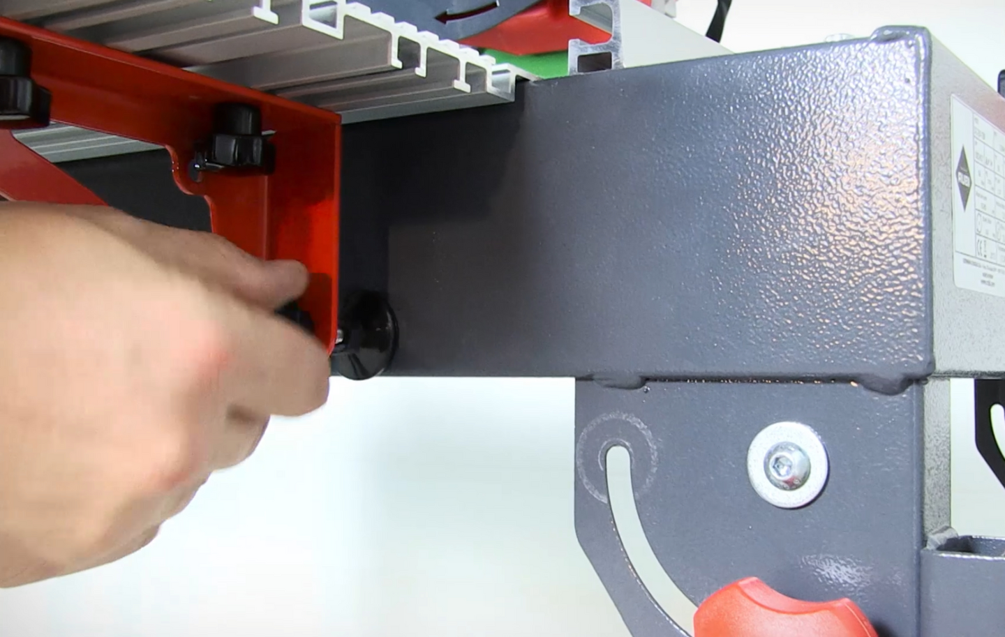 Sivupöytä Rubi DC-250 PYTHON 1200 laattasahaan