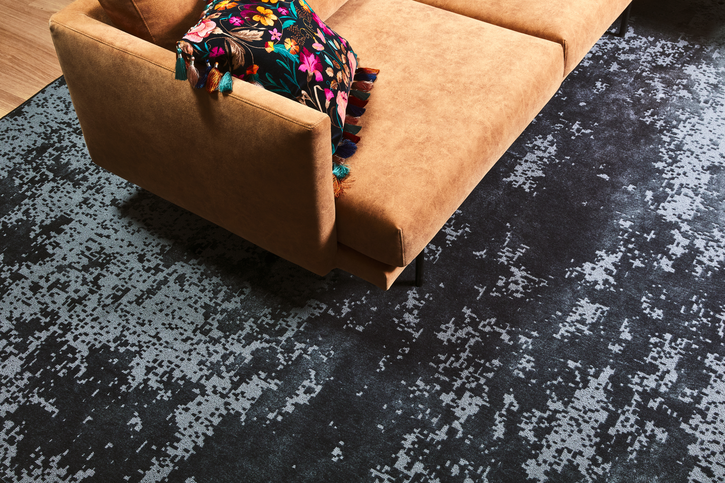 Matto O&O Lumina graphite lankakantattu