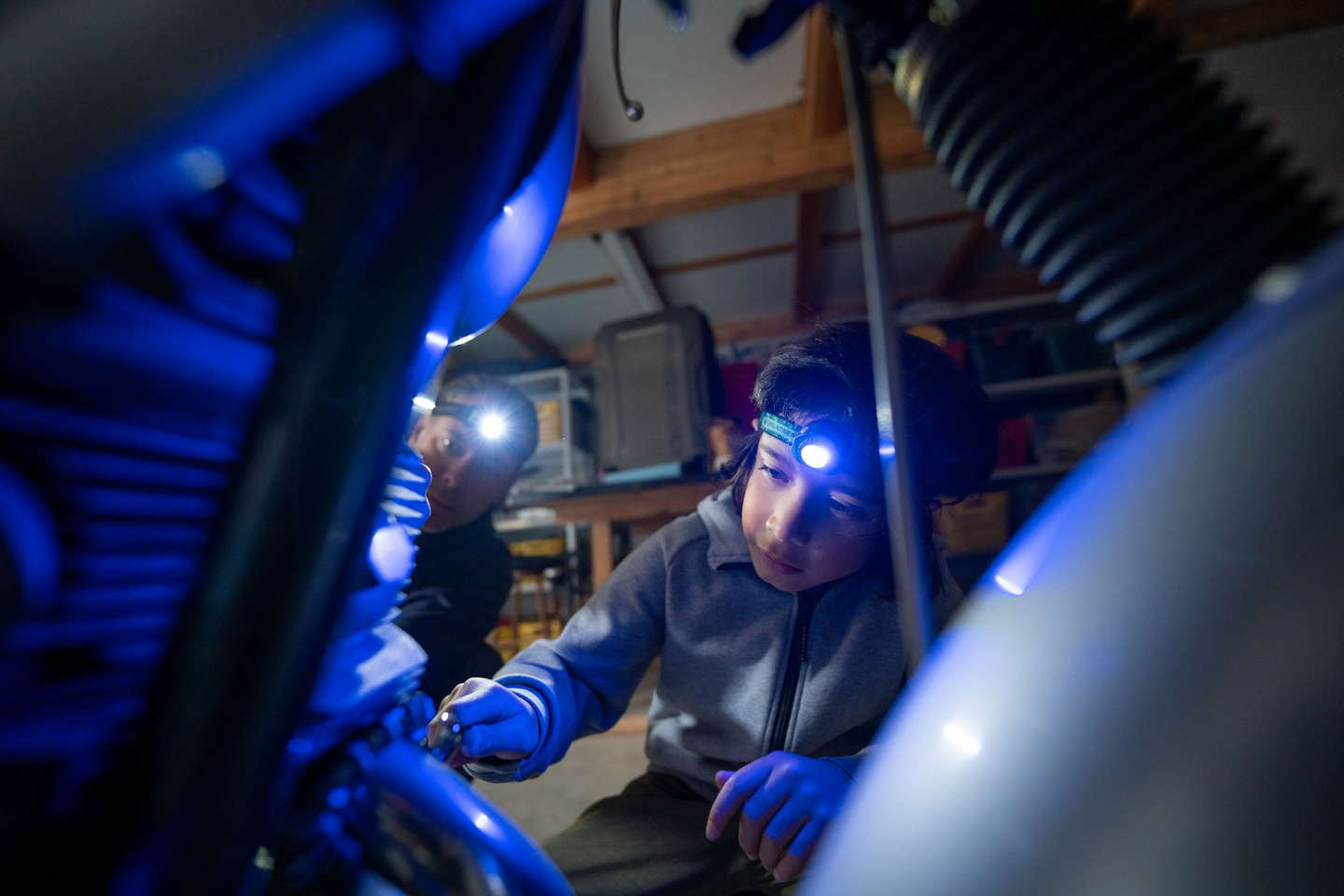 Otsalamppu Ledlenser Kidled4R vihreä 40lm ladattava