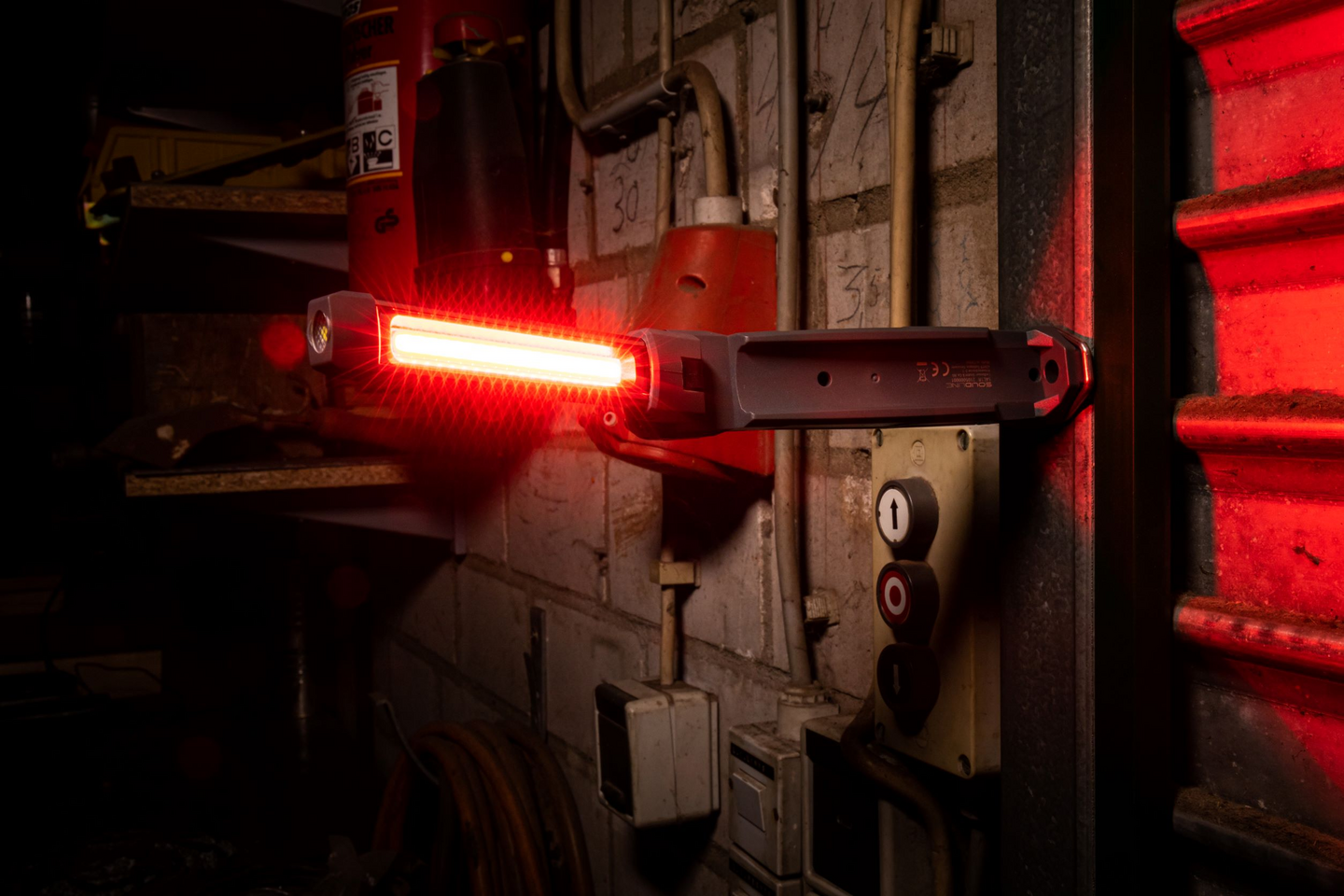 Työvalo Ledlenser Solidline SW2R harmaa 550lm ladattava