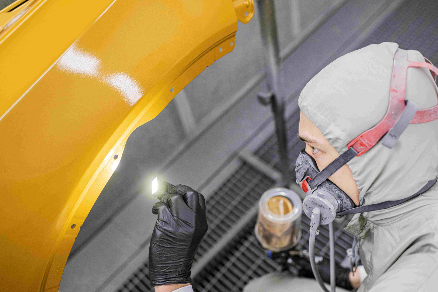 Työvalo Ledlenser W1R Work musta 220lm ladattava