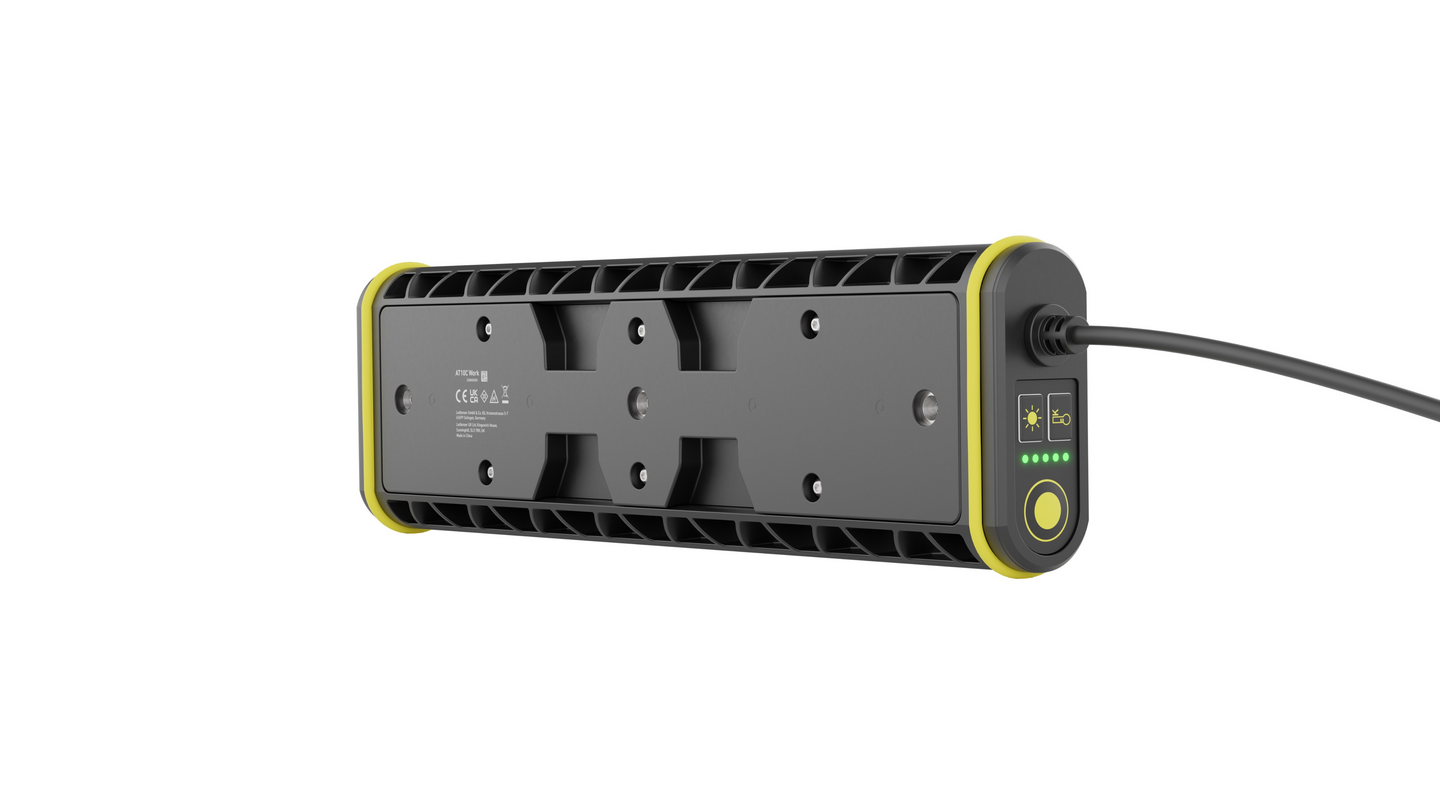 Työvalo Ledlenser AT10C Work musta 5000lm sähköverkkokäyttöinen