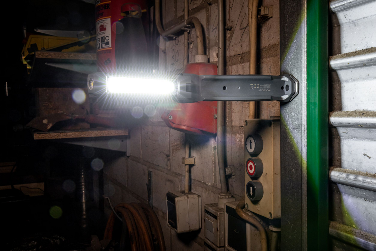 Työvalo Ledlenser Solidline SW2R harmaa 550lm ladattava