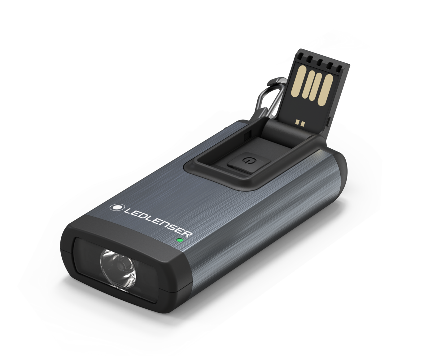 Taskulamppu Ledlenser K6R harmaa 400lm ladattava