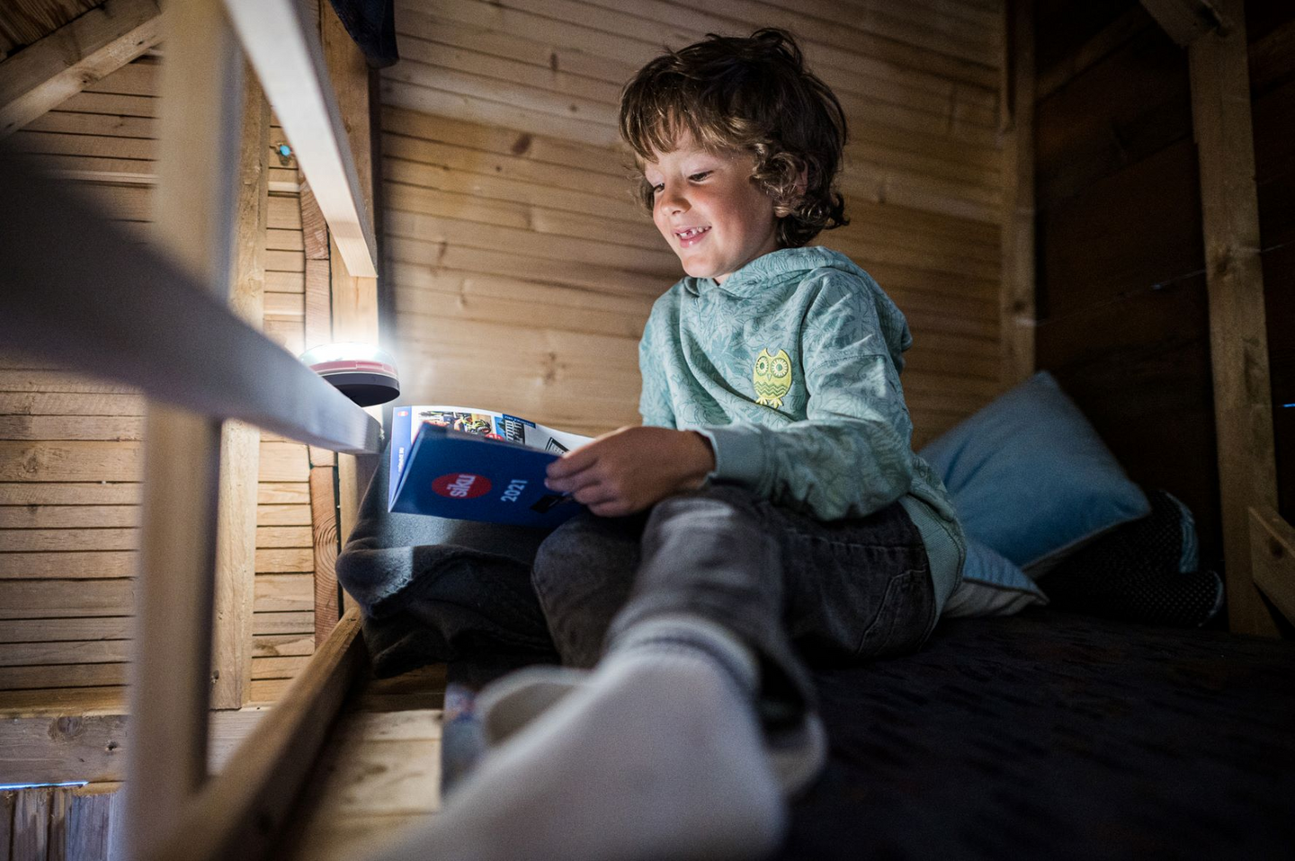 Led-lyhty Ledlenser Kidcamp6 vihreä 60lm paristokäyttöinen