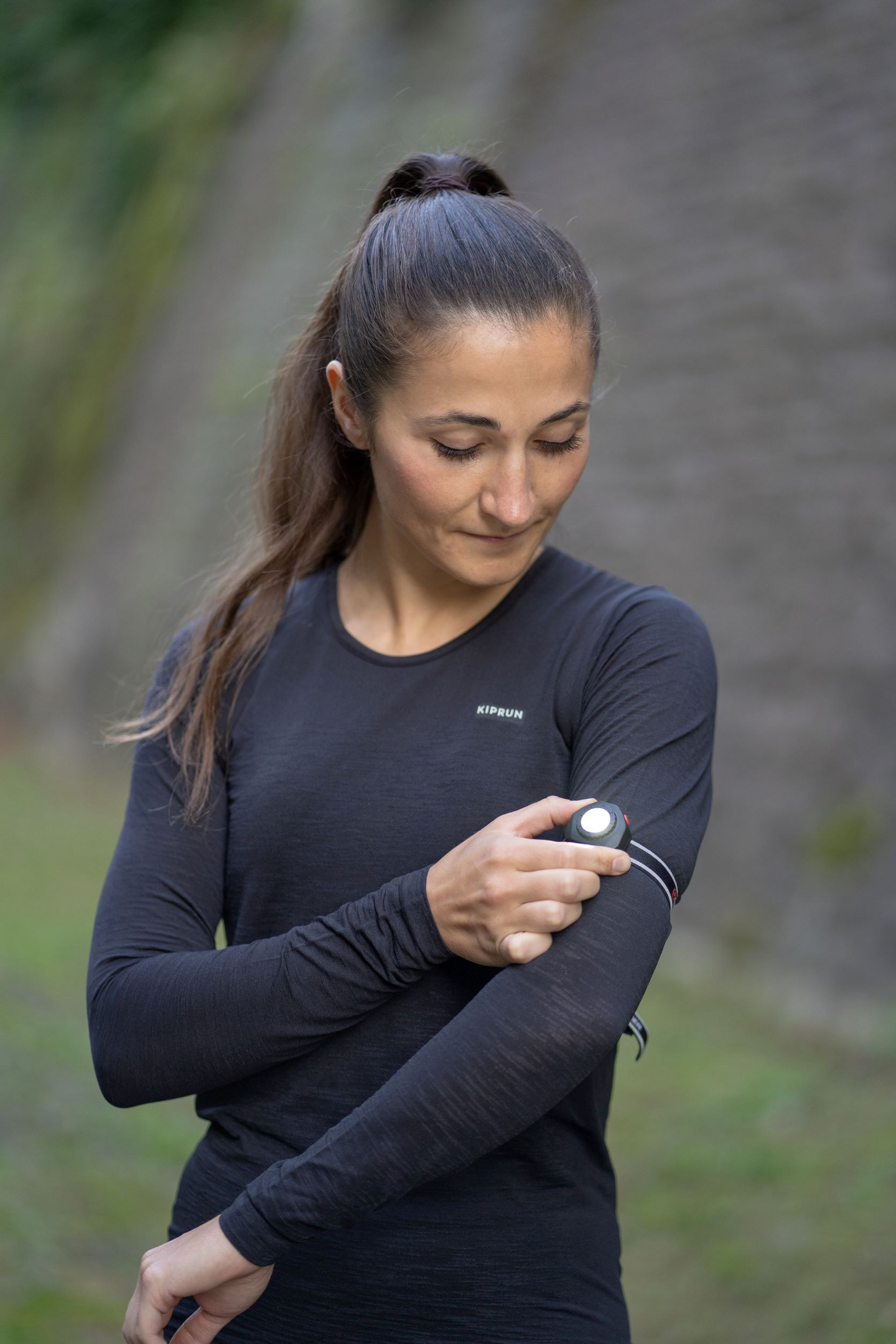 Klipsivalo Ledlenser CU2R musta 40lm ladattava