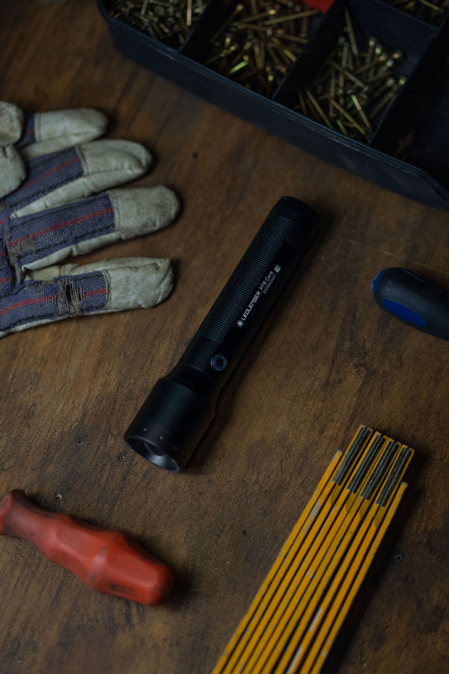 Käsivalaisin Ledlenser P7R Core musta 1400lm ladattava