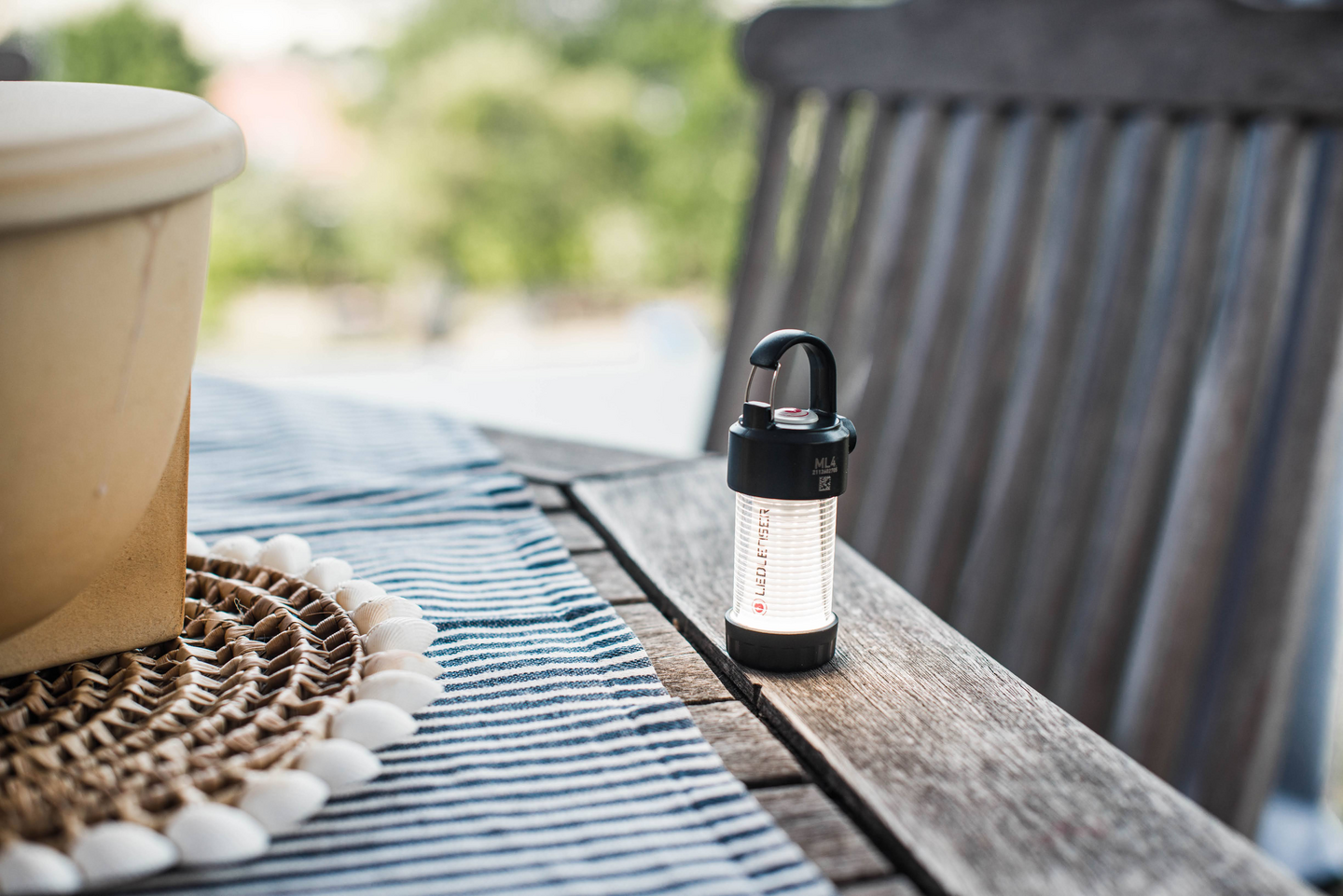 Led-lyhty Ledlenser ML4 musta 300lm ladattava