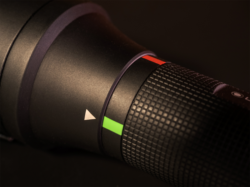 Taskulamppu Ledlenser P6R Core QC musta 270lm ladattava