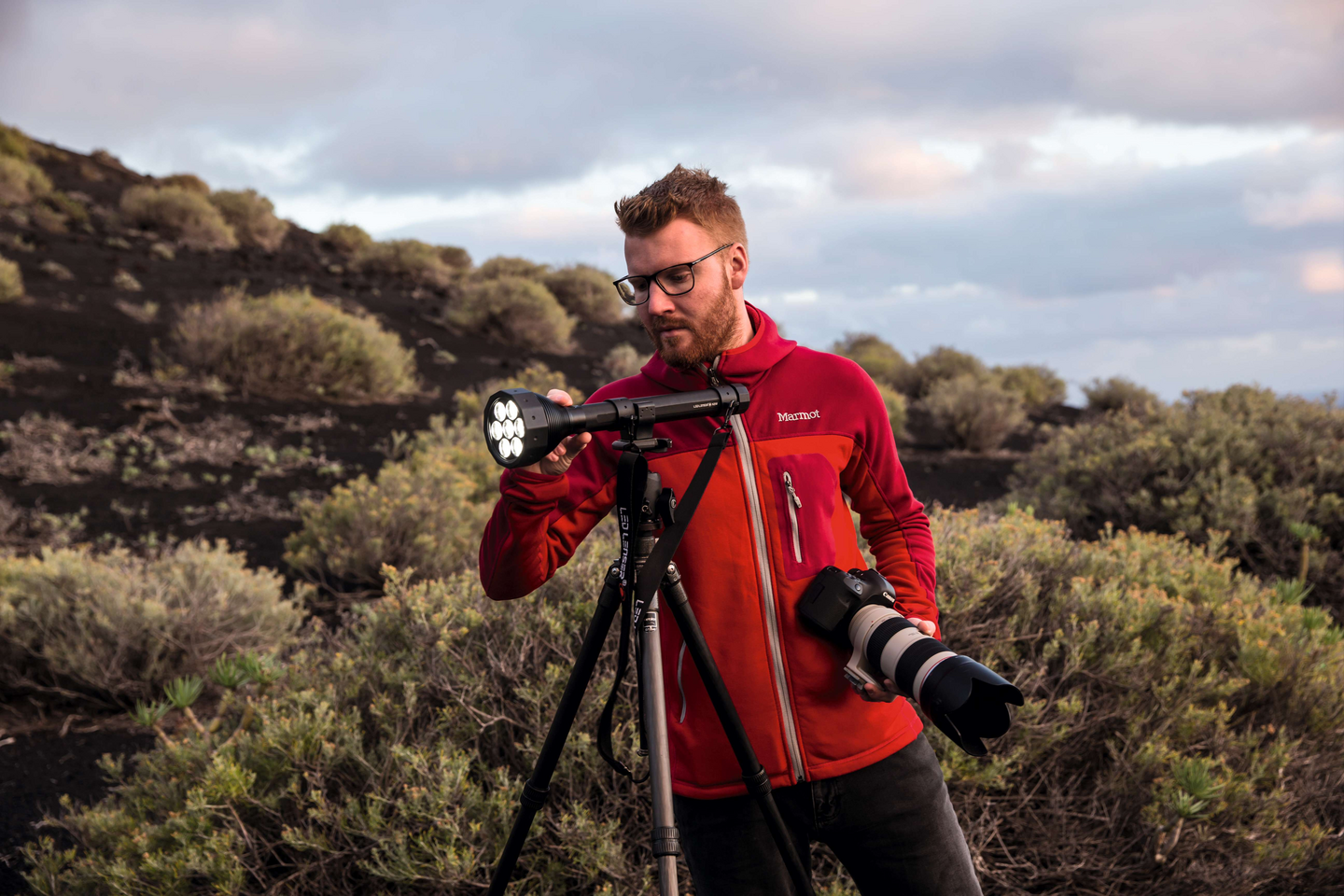 Valonheitin Ledlenser X21R musta 5000lm ladattava